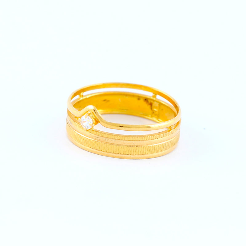 22KT YELLOW GOLD LADIES RING (RI0001414)