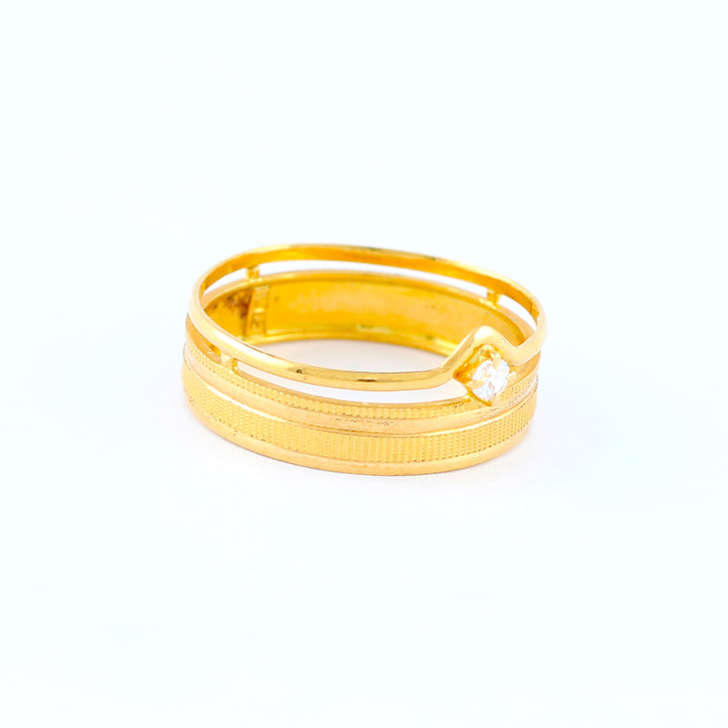 22KT YELLOW GOLD LADIES RING (RI0001414)