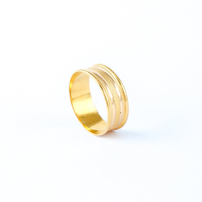 22KT YELLOW GOLD LADIES RING (RI0001507)