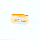 22KT YELLOW GOLD GENTS RING (RI0001547)