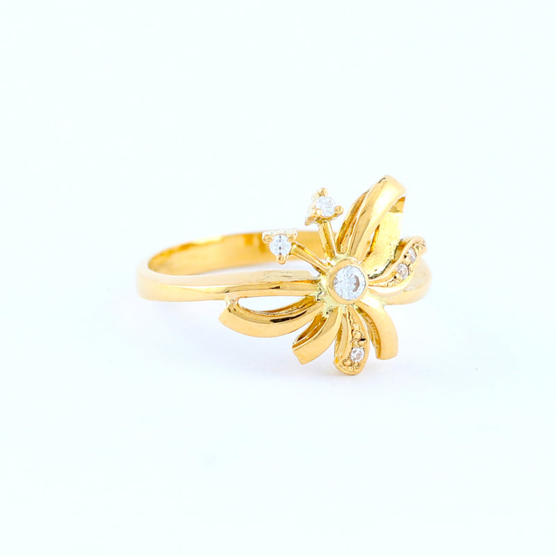 22KT YELLOW GOLD LADIES RING (RI0001562)