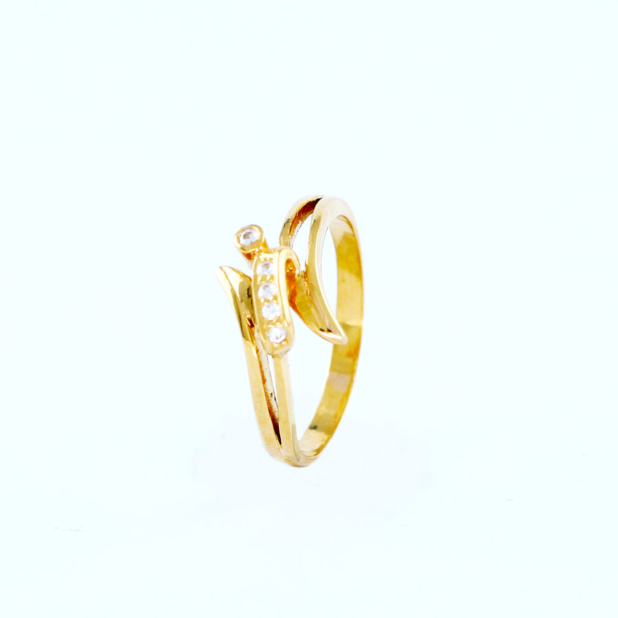 22KT YELLOW GOLD LADIES RING (RI0001565)