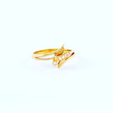 22KT YELLOW GOLD LADIES RING (RI0001565)