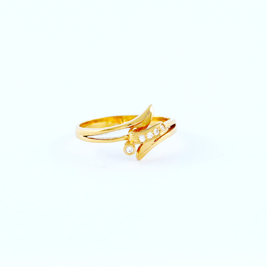 22KT YELLOW GOLD LADIES RING (RI0001565)