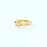 22KT YELLOW GOLD LADIES RING (RI0001565)