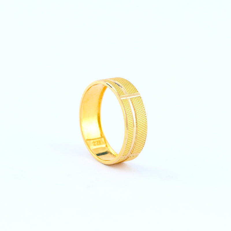 22KT YELLOW GOLD LADIES RING (RI0001629)