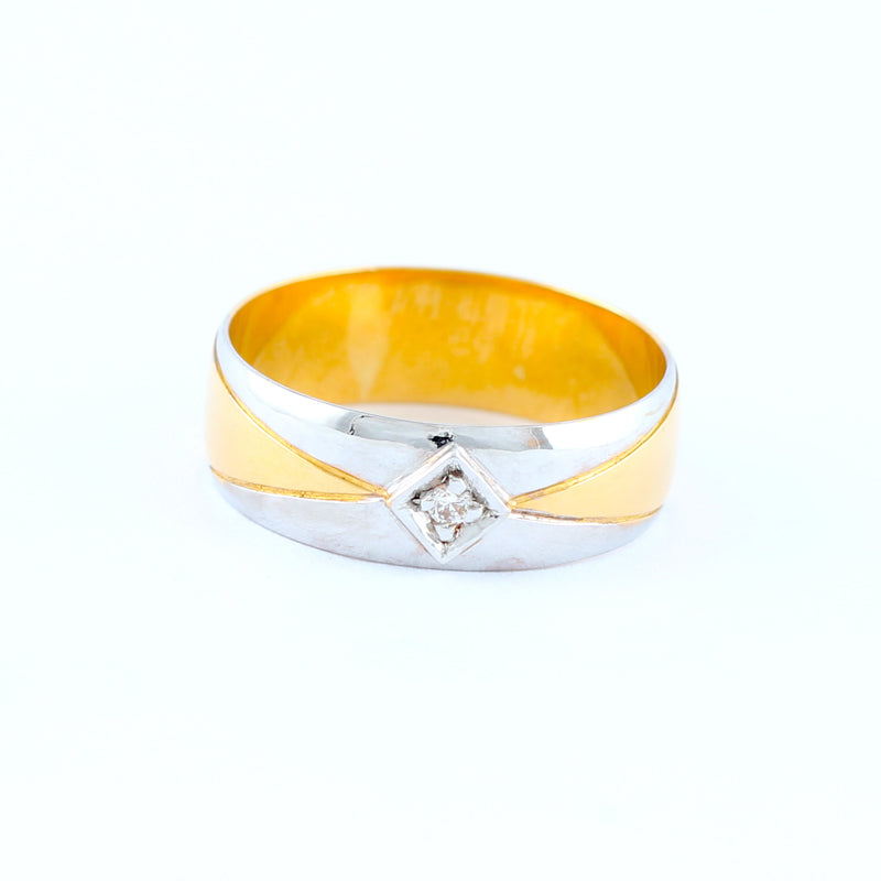 22KT YELLOW GOLD UNISEX RING (RI0001674)