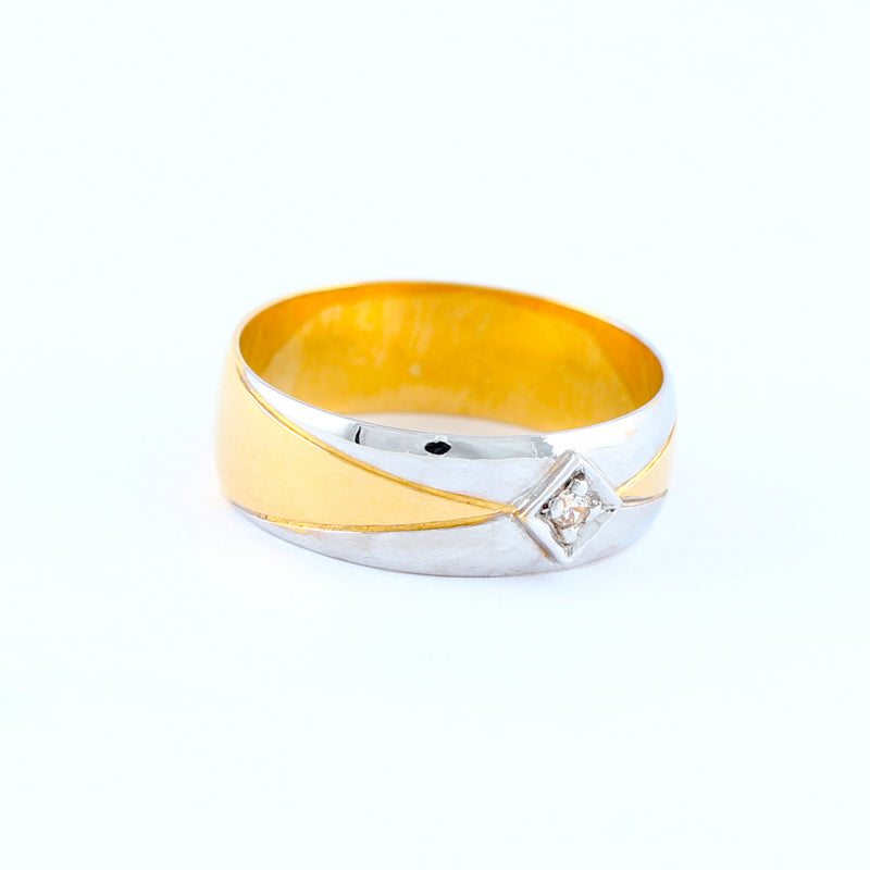 22KT YELLOW GOLD UNISEX RING (RI0001674)