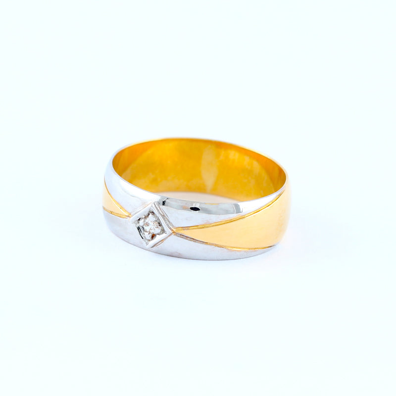 22KT YELLOW GOLD UNISEX RING (RI0001674)