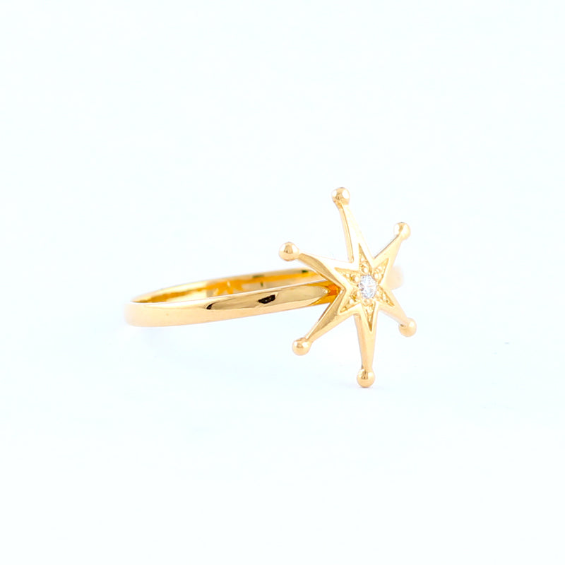22KT YELLOW GOLD LADIES RING (RI0001748)