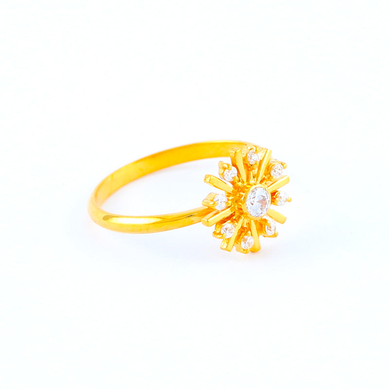 22KT YELLOW GOLD LADIES RING (RI0001763)