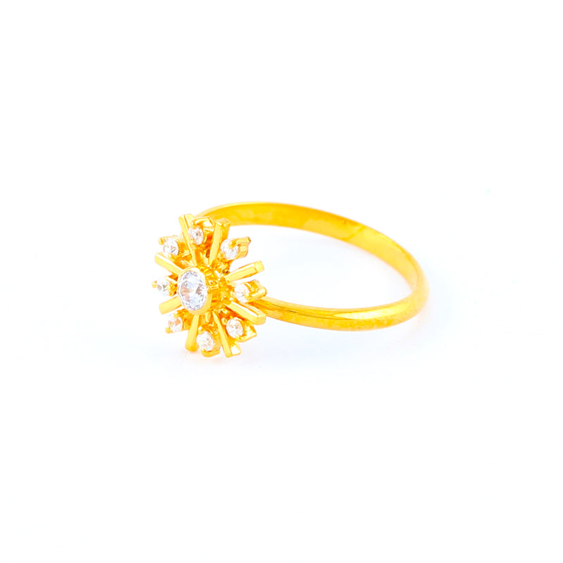 22KT YELLOW GOLD LADIES RING (RI0001763)