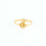 22KT YELLOW GOLD LADIES RING (RI0001776)