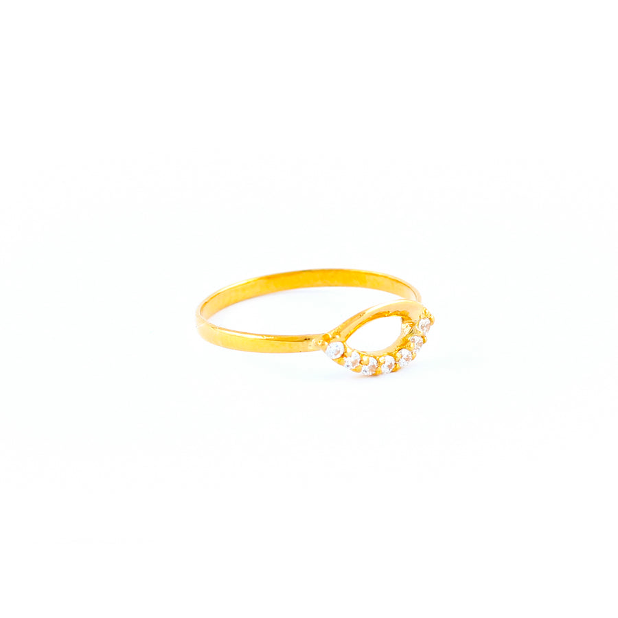 22KT YELLOW GOLD LADIES RING (RI0001785)