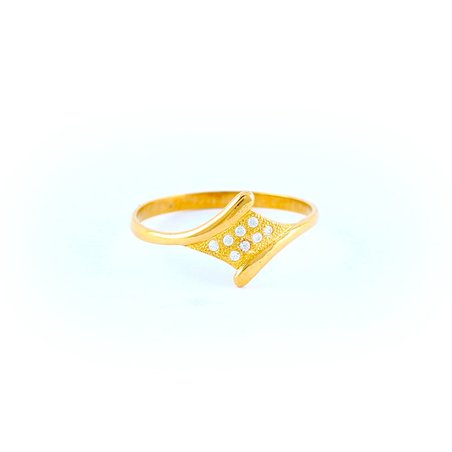 22KT YELLOW GOLD LADIES RING (RI0001787)