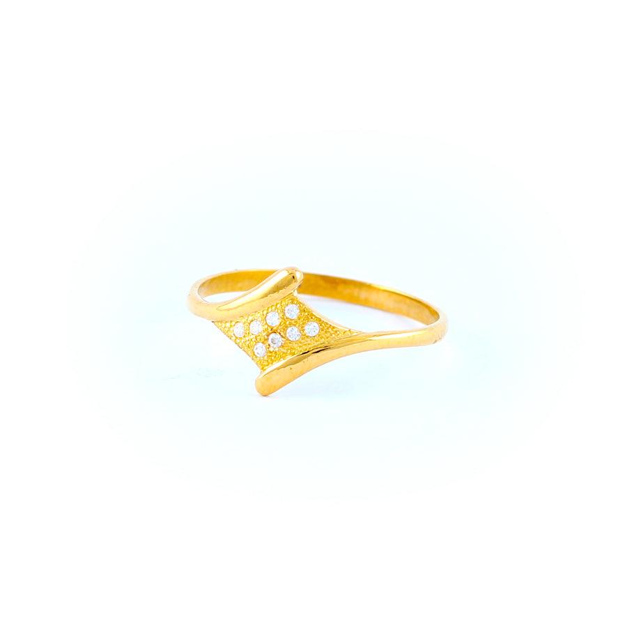 22KT YELLOW GOLD LADIES RING (RI0001787)