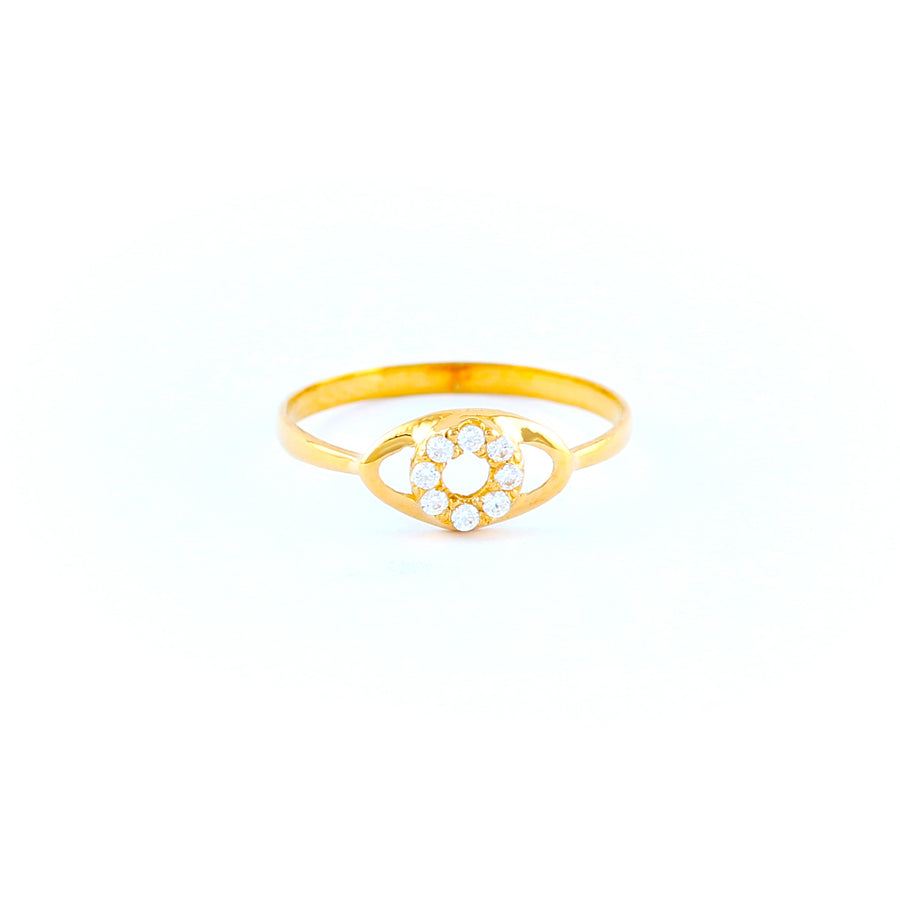 22KT YELLOW GOLD LADIES RING (RI0001788)