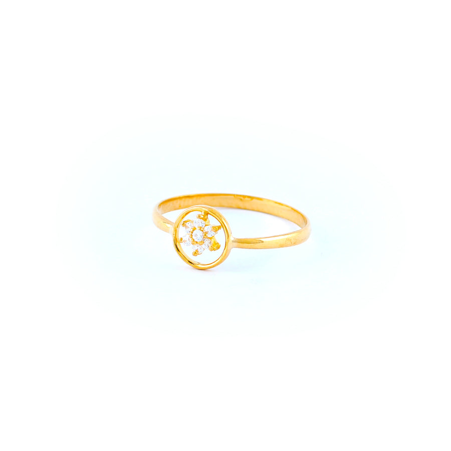 22KT YELLOW GOLD LADIES RING (RI0001789)