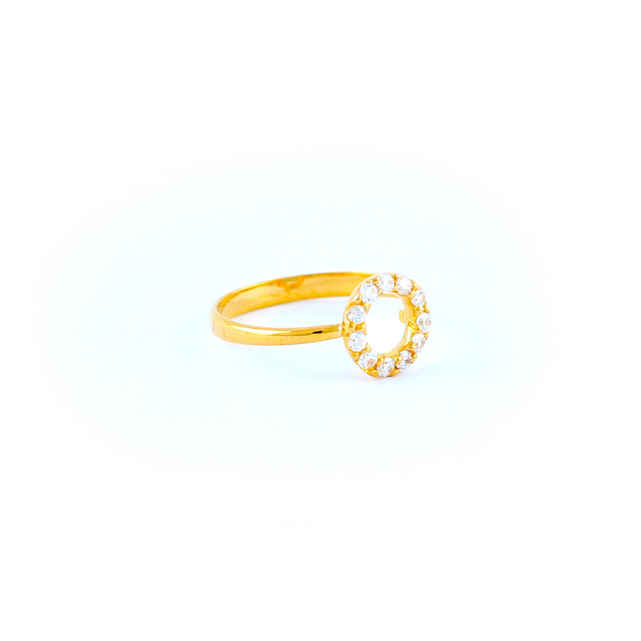 22KT YELLOW GOLD LADIES RING (RI0001792)