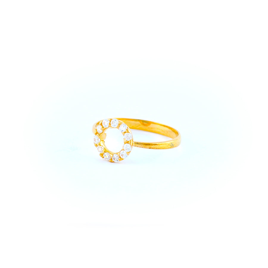 22KT YELLOW GOLD LADIES RING (RI0001792)