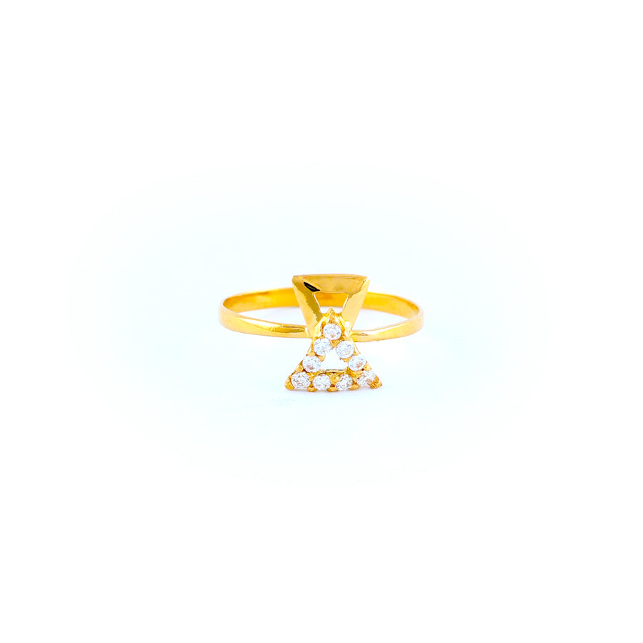 22KT YELLOW GOLD LADIES RING (RI0001793)