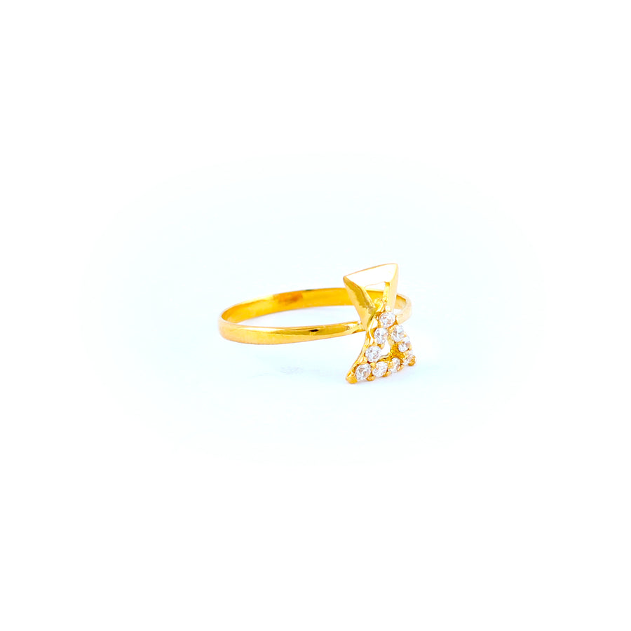22KT YELLOW GOLD LADIES RING (RI0001793)