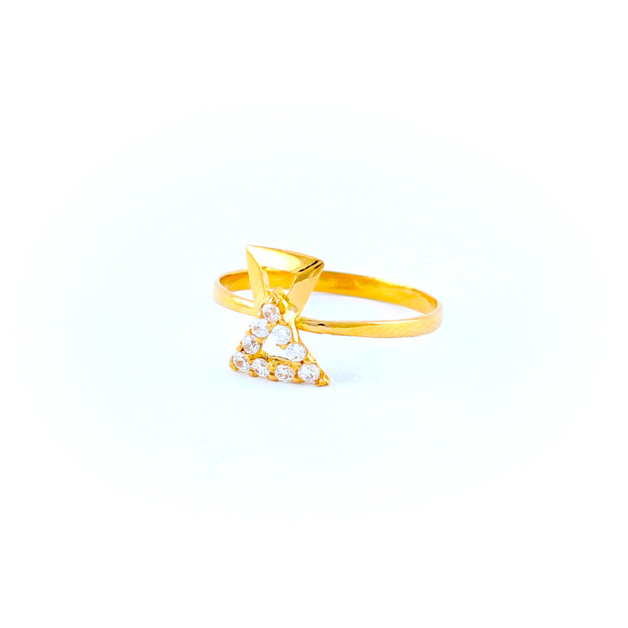 22KT YELLOW GOLD LADIES RING (RI0001793)