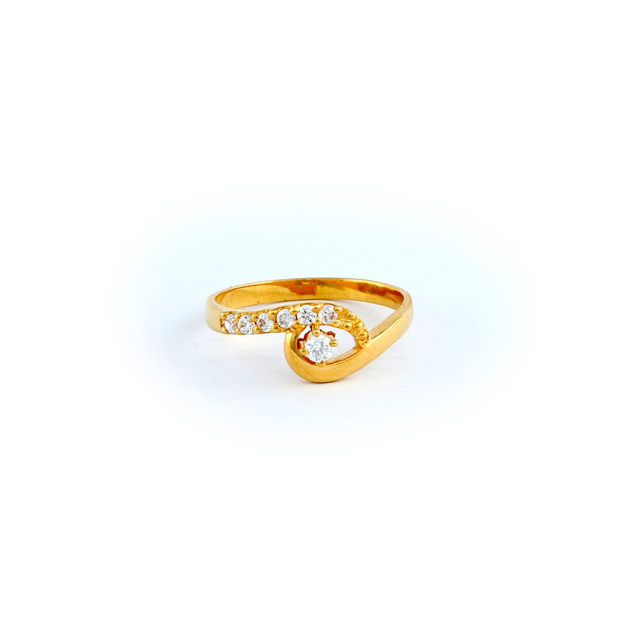 22KT YELLOW GOLD LADIES RING (RI0001800)