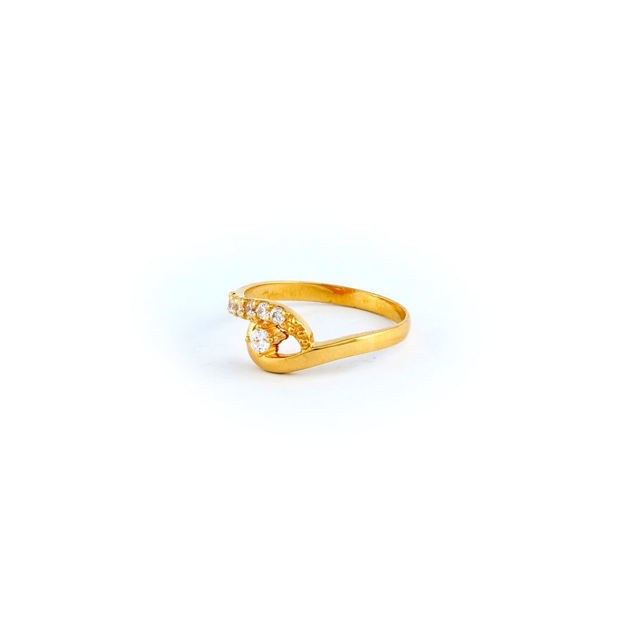 22KT YELLOW GOLD LADIES RING (RI0001800)