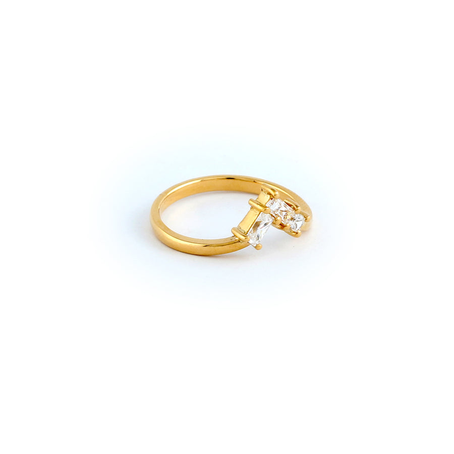 22KT YELLOW GOLD LADIES RING (RI0001804)