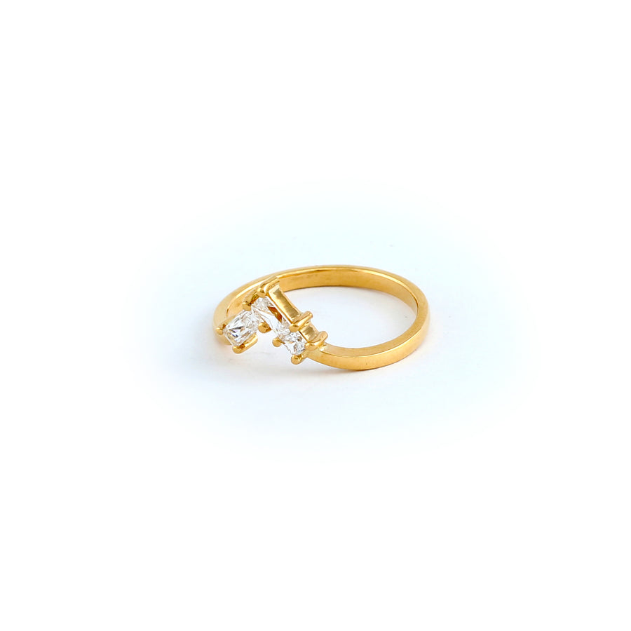 22KT YELLOW GOLD LADIES RING (RI0001804)