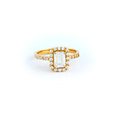 22KT YELLOW GOLD LADIES RING (RI0001806)