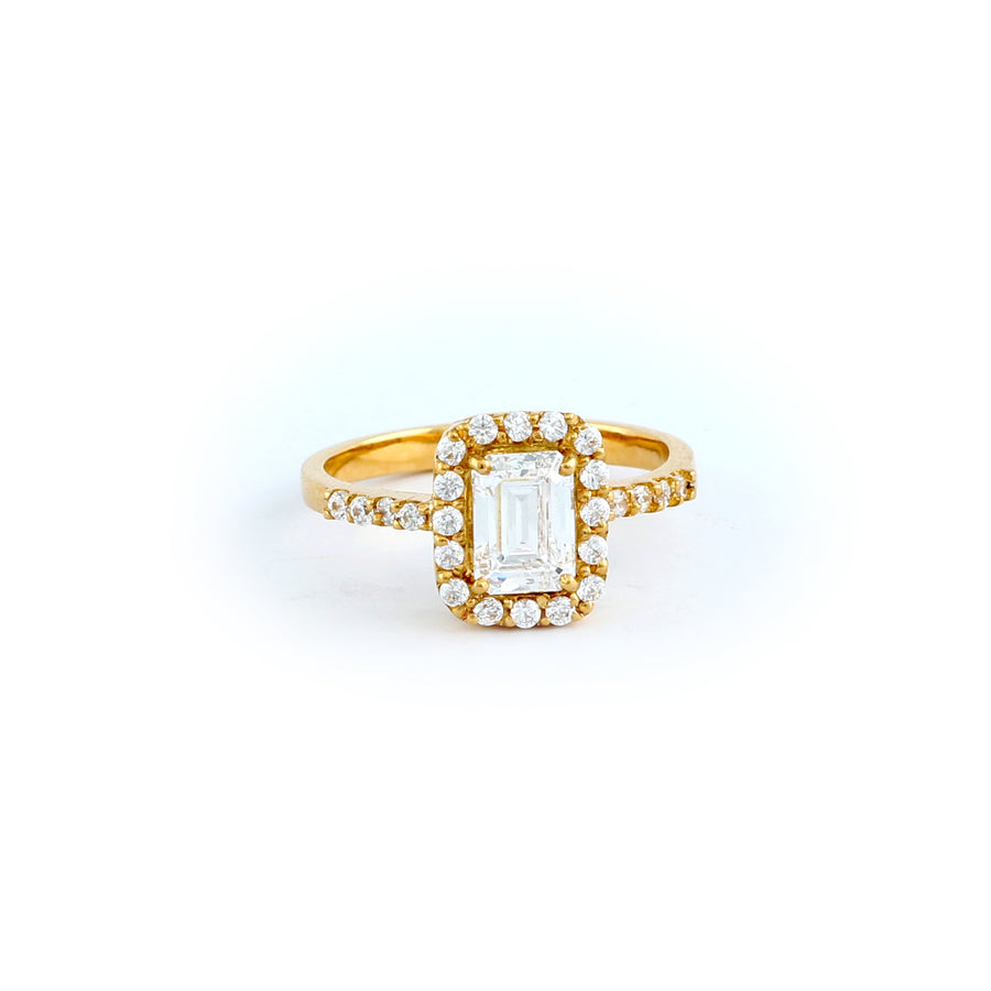 22KT YELLOW GOLD LADIES RING (RI0001806)