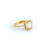 22KT YELLOW GOLD LADIES RING (RI0001806)