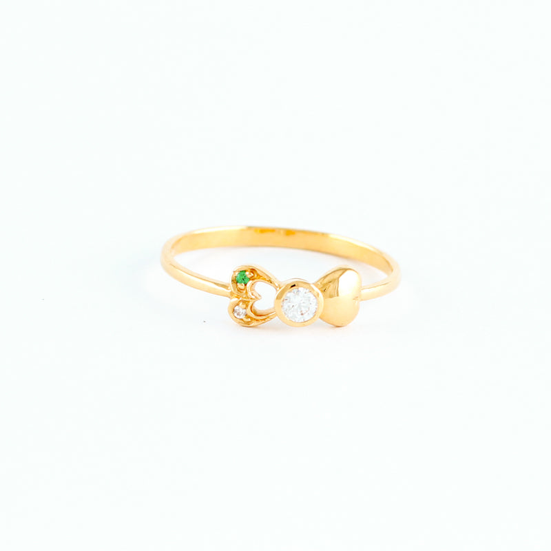 22KT YELLOW GOLD LADIES RING (RI0001827)