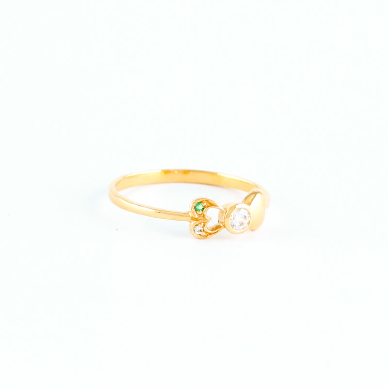 22KT YELLOW GOLD LADIES RING (RI0001827)