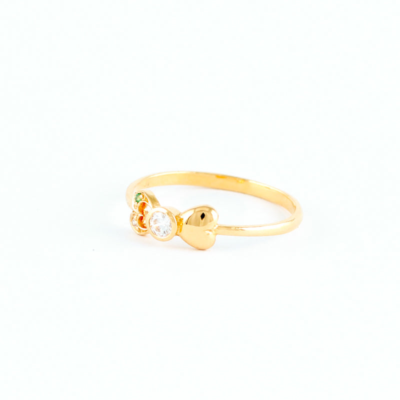 22KT YELLOW GOLD LADIES RING (RI0001827)