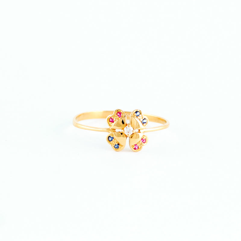 22KT YELLOW GOLD LADIES RING (RI0001831)