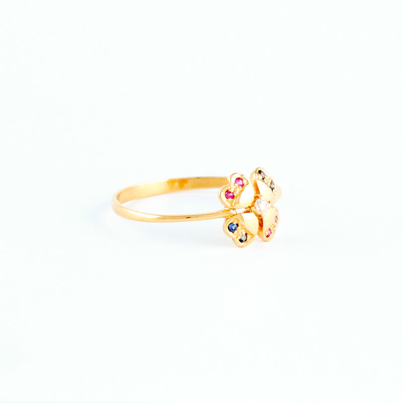 22KT YELLOW GOLD LADIES RING (RI0001831)