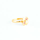 22KT YELLOW GOLD LADIES RING (RI0001833)