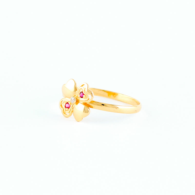 22KT YELLOW GOLD LADIES RING (RI0001833)