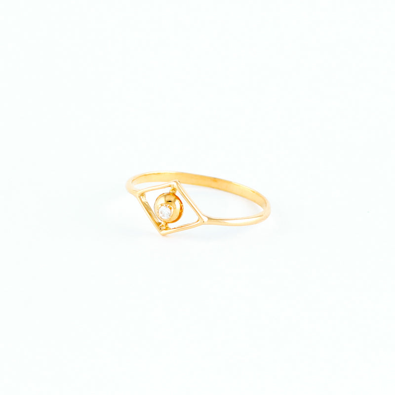 22KT YELLOW GOLD LADIES RING (RI0001876)