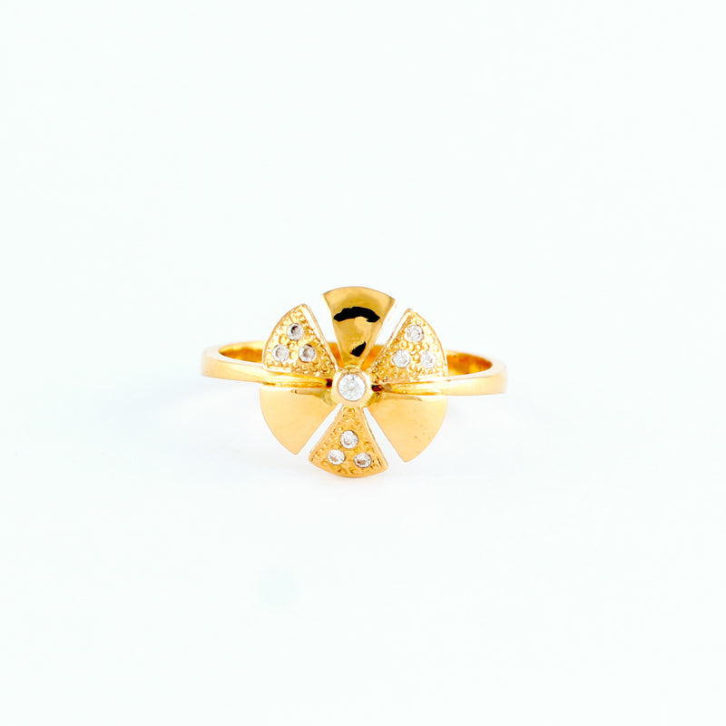 22KT YELLOW GOLD LADIES RING (RI0001933)