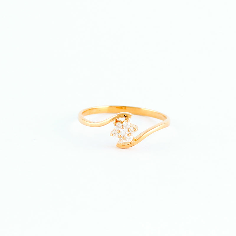22KT YELLOW GOLD LADIES RING (RI0001947)