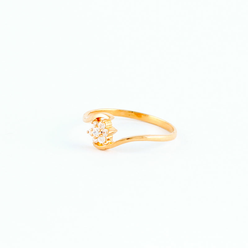22KT YELLOW GOLD LADIES RING (RI0001947)