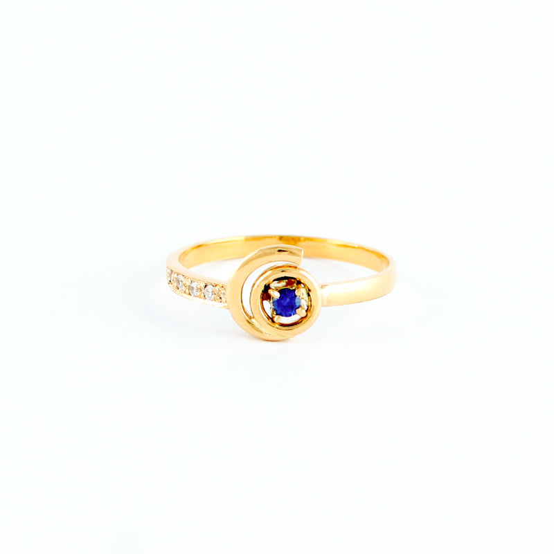 22KT YELLOW GOLD LADIES RING (RI0001949)