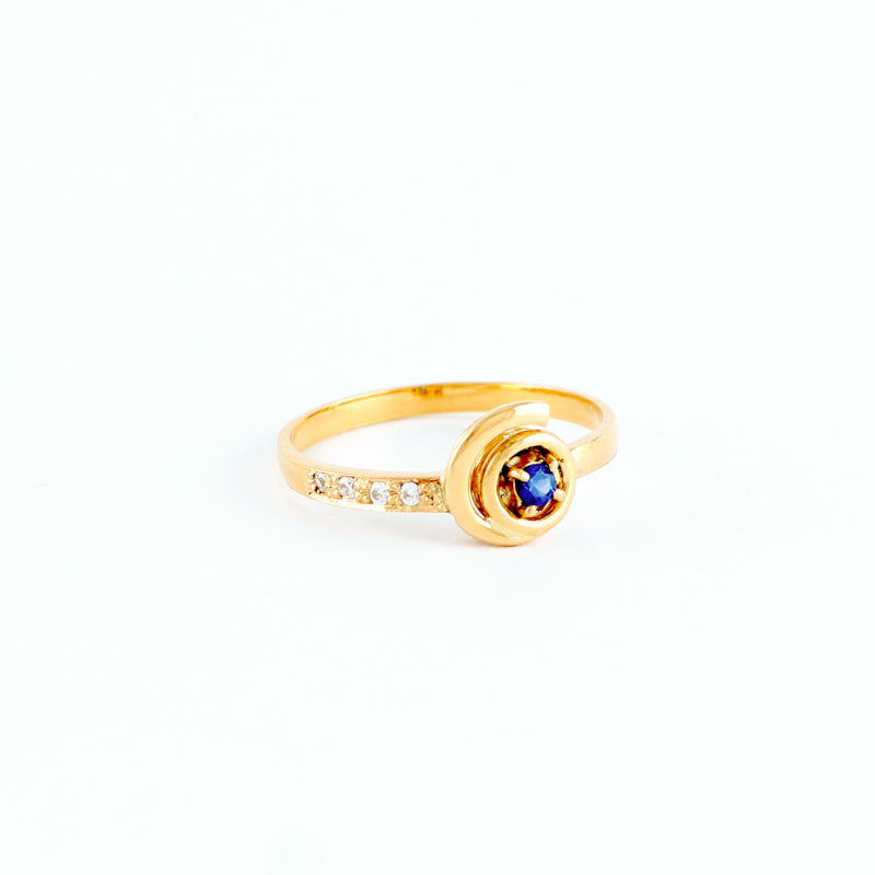 22KT YELLOW GOLD LADIES RING (RI0001949)