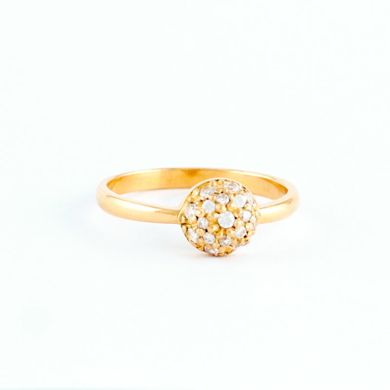 22KT YELLOW GOLD LADIES RING(RI0001968)