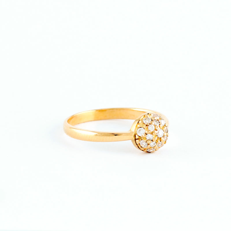 22KT YELLOW GOLD LADIES RING(RI0001968)