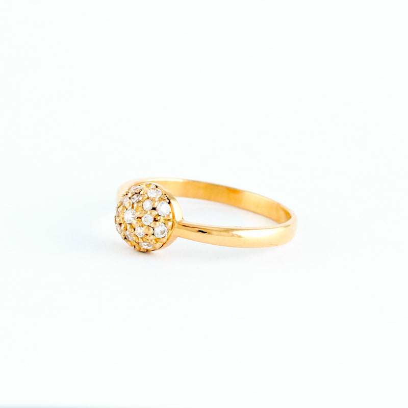 22KT YELLOW GOLD LADIES RING(RI0001968)